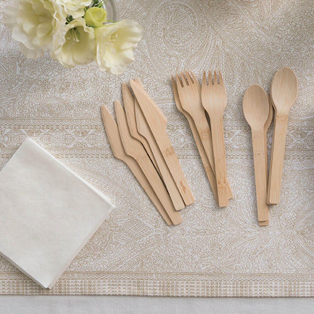 Disposable Bamboo Spoons - Image 2