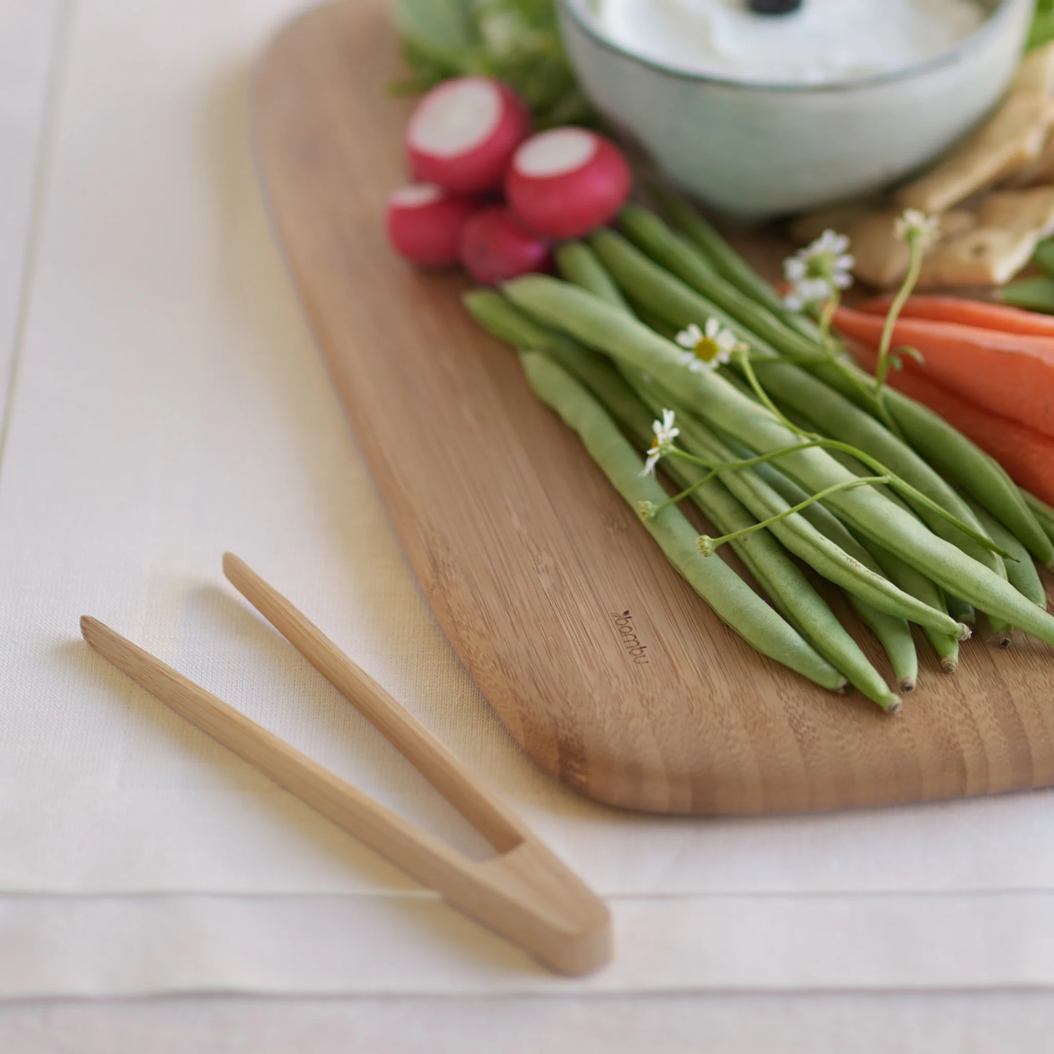 Bamboo Tongs, Tiny - Image 2