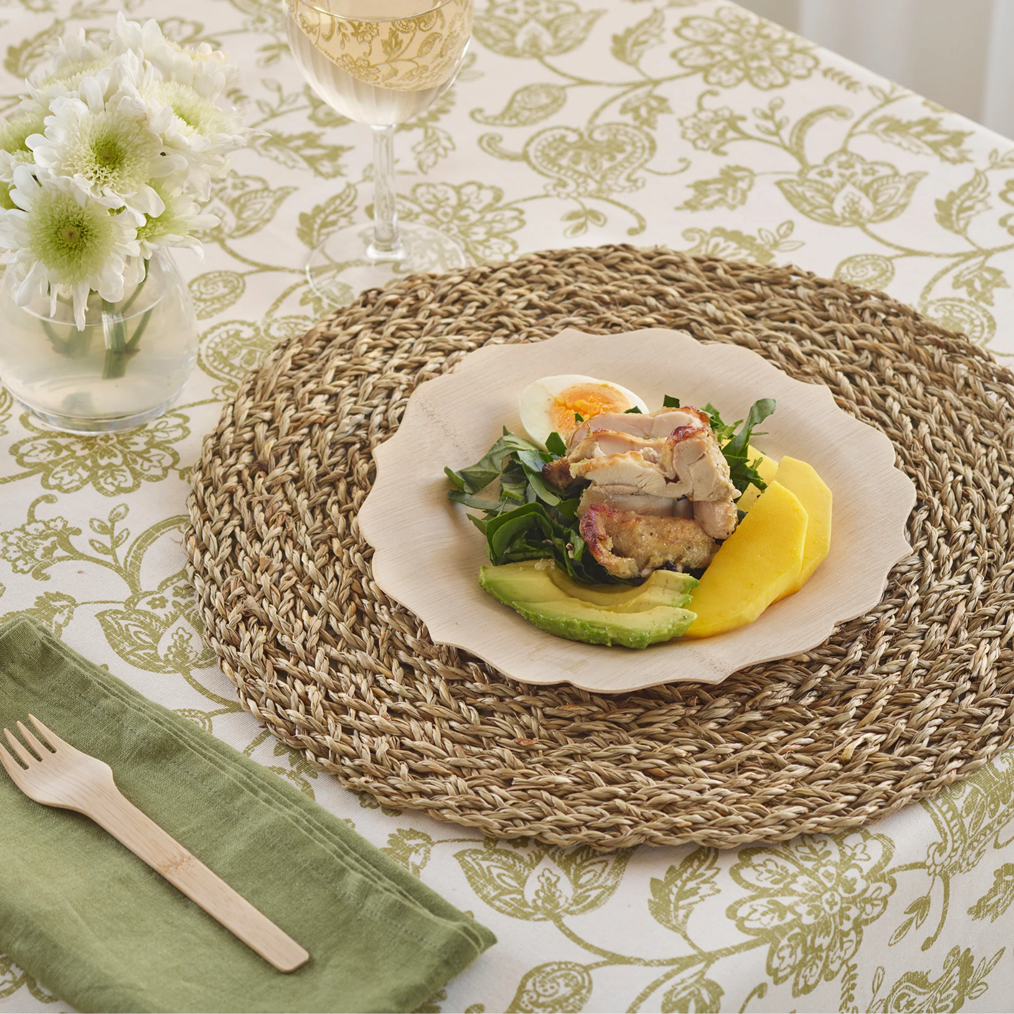 Disposable Bamboo Fancy Plates - Image 10