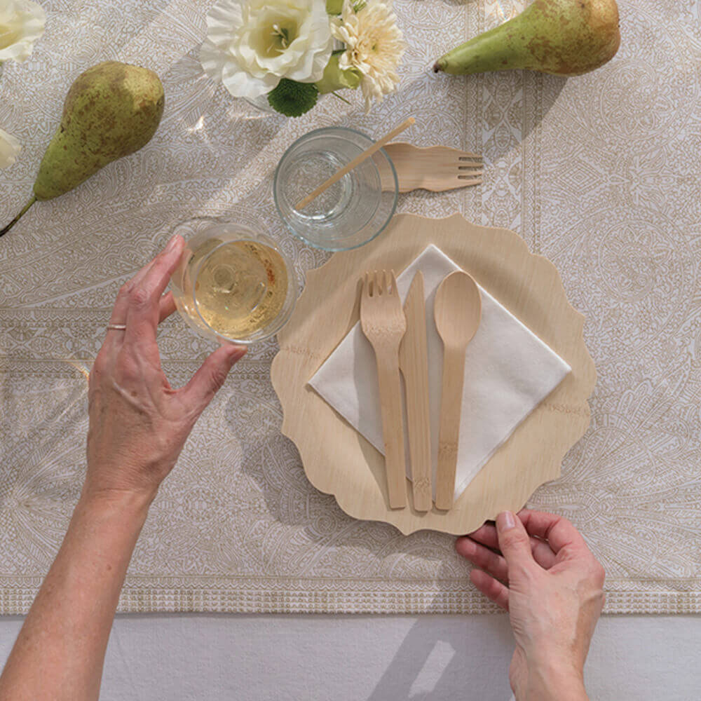 Disposable Bamboo Fancy Plates - Image 22